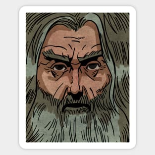 ALAN MOORE Sticker